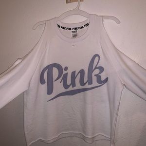 Cold shoulder Victoria’s Secret PINK pullover
